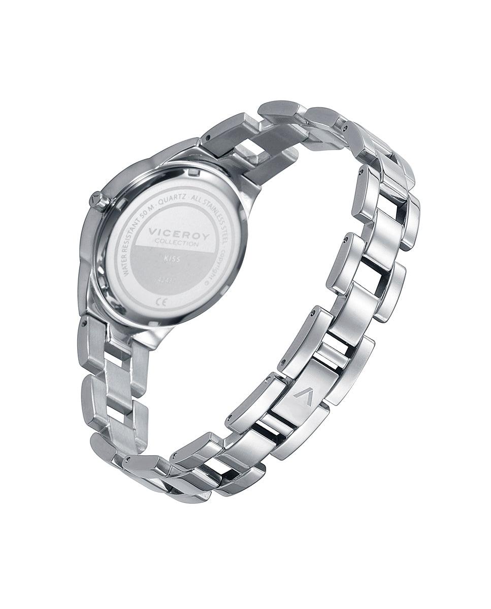 Viceroy Reloj De Mujer Kiss Con Caja Y Brazalete De Acero