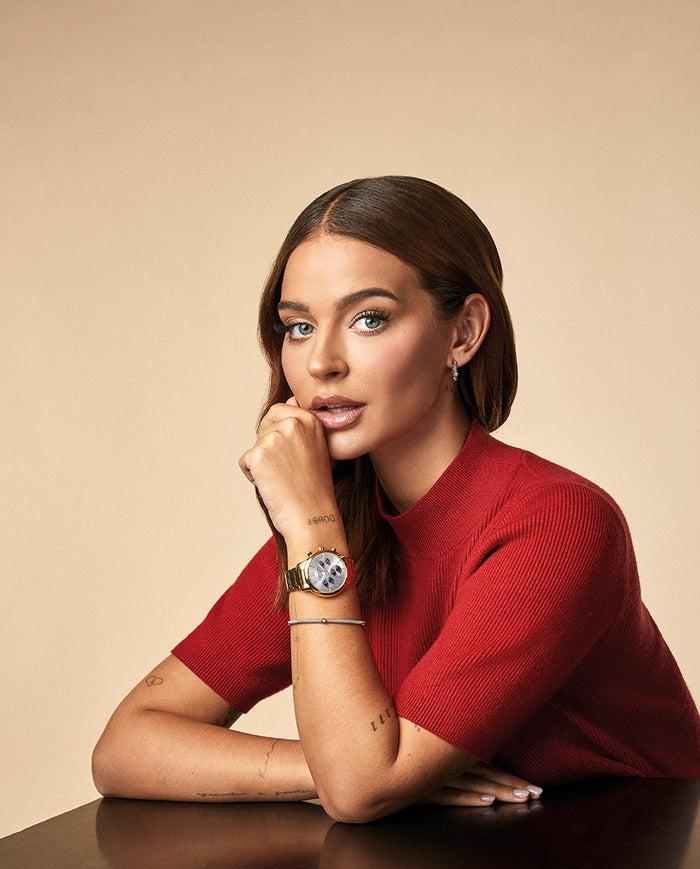 Viceroy Reloj De Mujer Multifunción De Acero Con Terminación En Ip Dorado