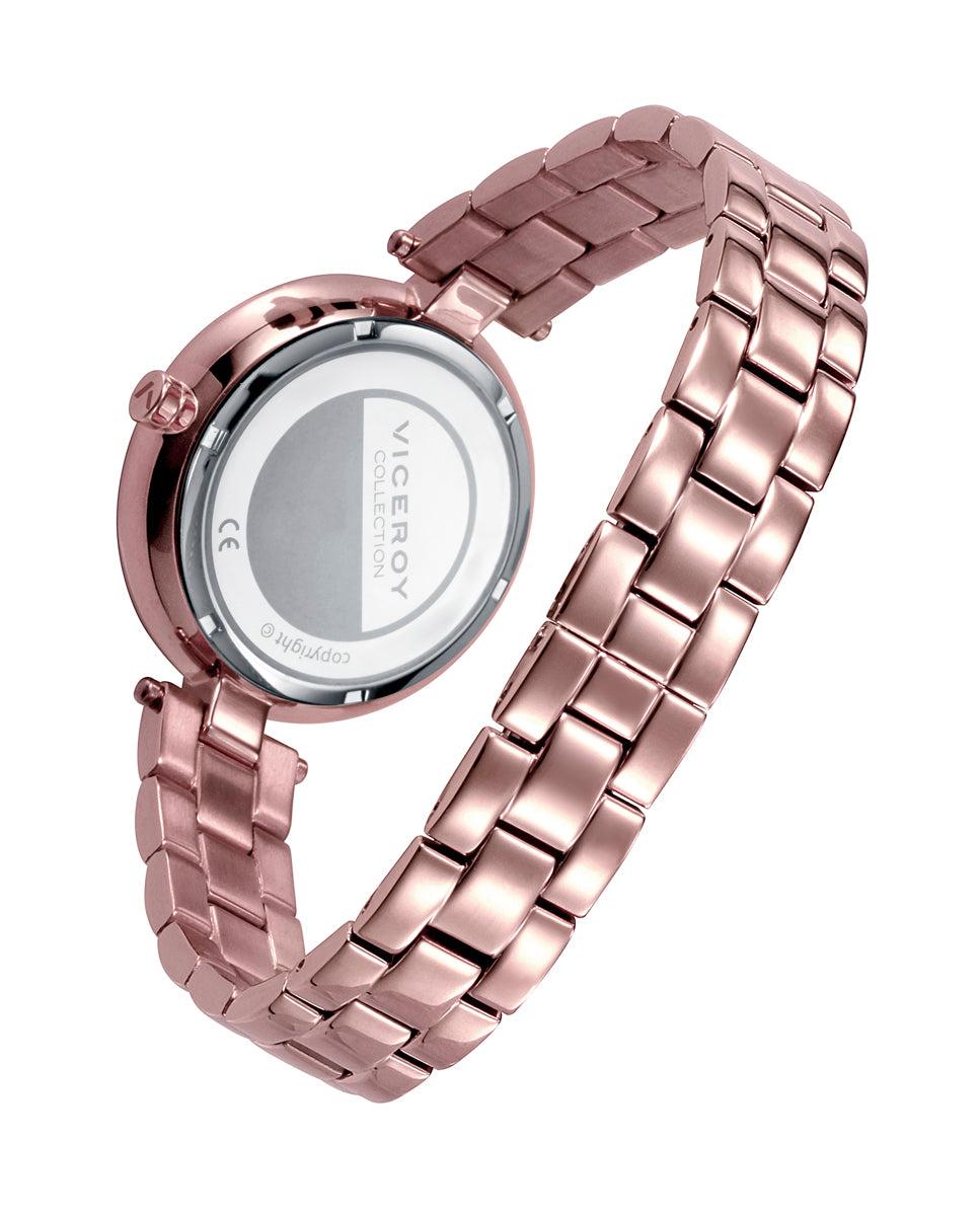 Viceroy Reloj De Mujer Viceroy Chic De Acero Con Correa En Ip Rosa