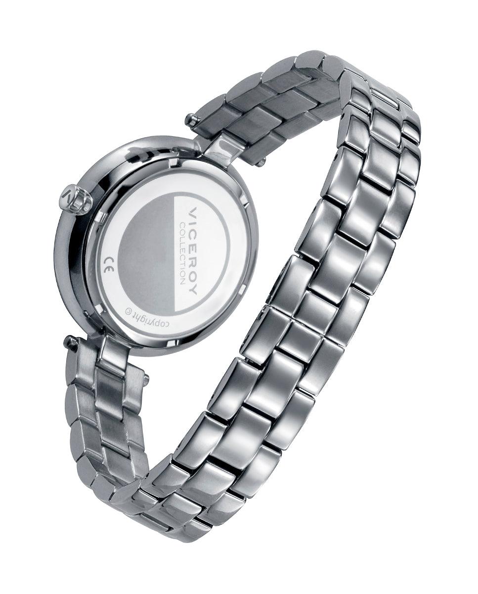 Viceroy Reloj De Mujer Viceroy Chic De Acero Con Correa Plateada