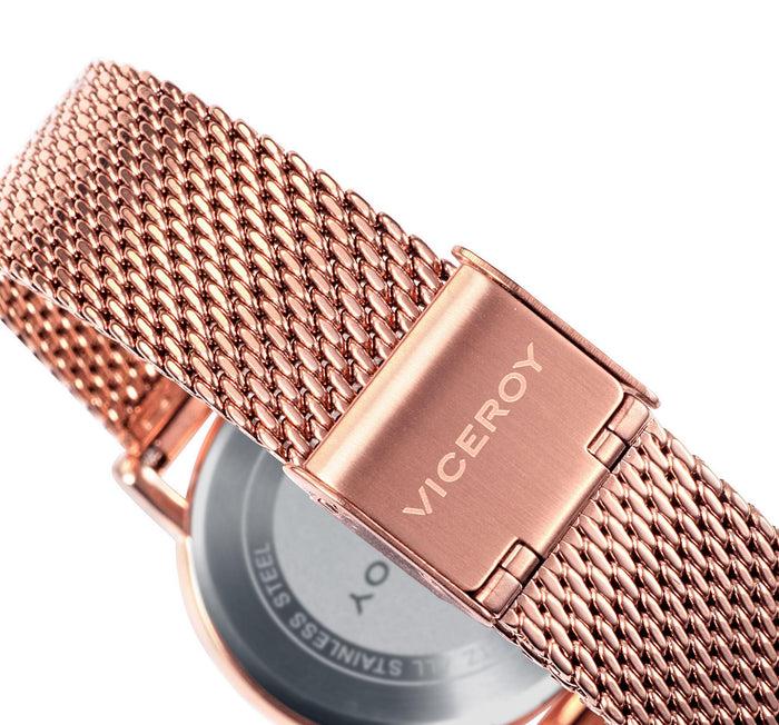 Viceroy Reloj De Mujer Viceroy Con Brazalete De Acero Dorado