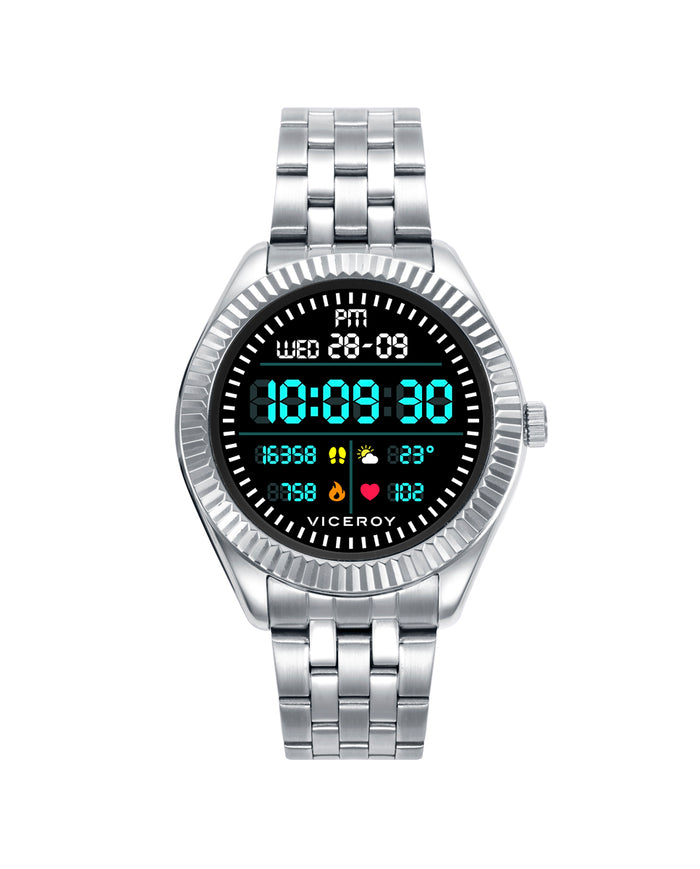 viceroy Reloj Smart Hombre caja y brazalete de acero