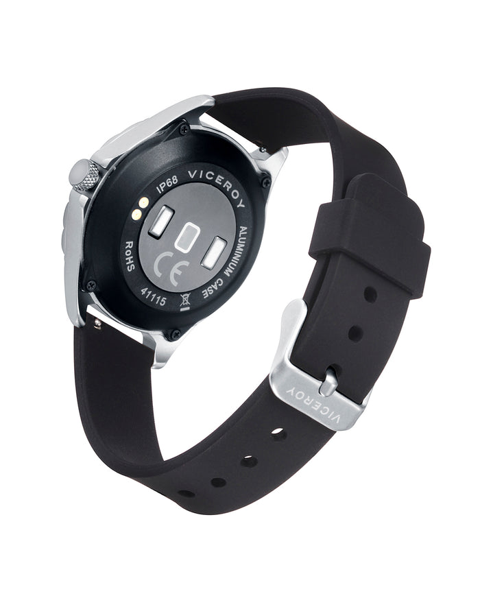 Viceroy Smartwatch Infantil Smartpro Con Correa De Silicona Negra Y Correa Adicional Con Estampado De Camuflaje Gris