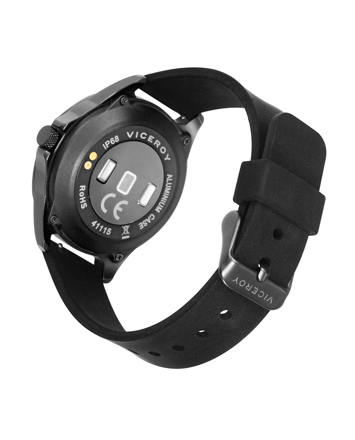 Viceroy Smartwatch Infantil Smartpro Con Malla Milanesa Ip Gris Y Correa Adicional De Silicona Negra