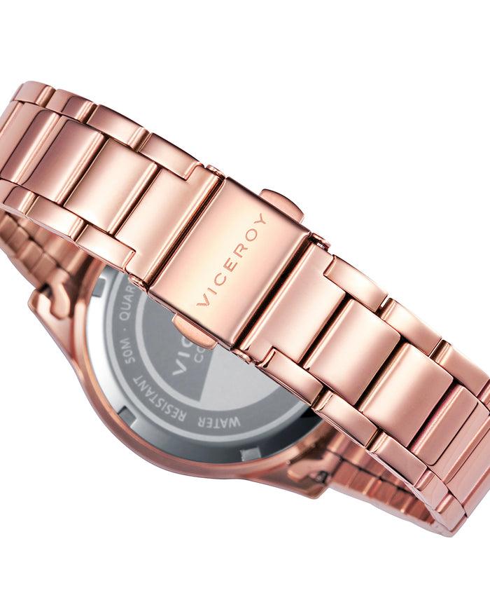 Viceroy Reloj De Mujer Chic De Acero Con IP Rosa