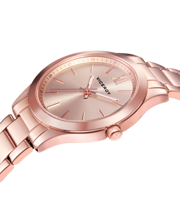 Viceroy Reloj De Mujer Chic De Acero Con IP Rosa