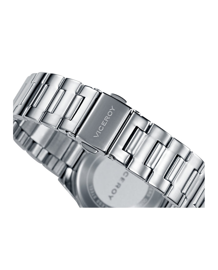 Viceroy Reloj De Mujer Chic De Acero Y Esfera Azul