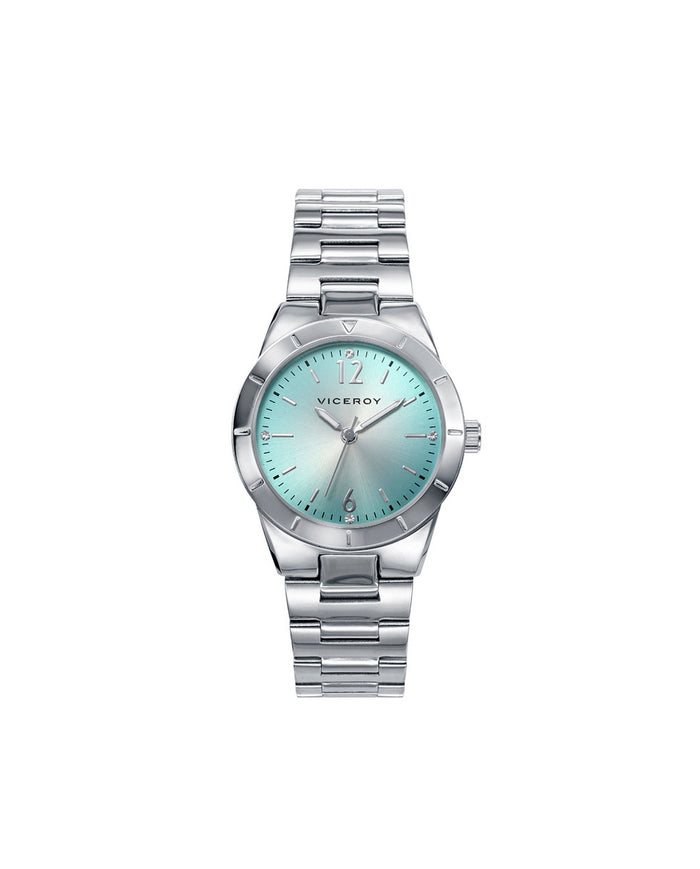 Viceroy Reloj De Mujer Chic De Acero Y Esfera Azul