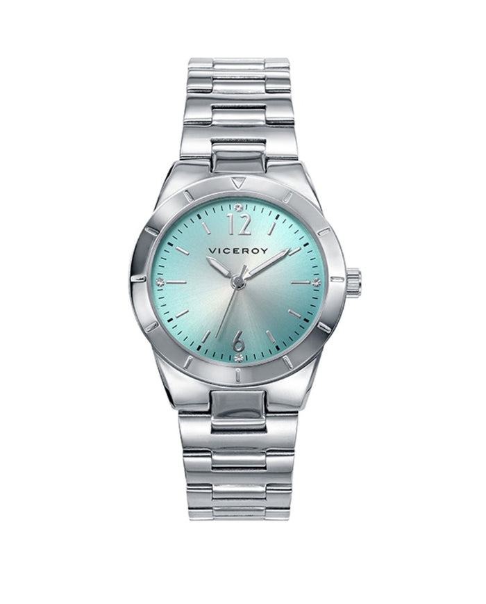 viceroy Reloj de mujer Chic de acero y esfera azul