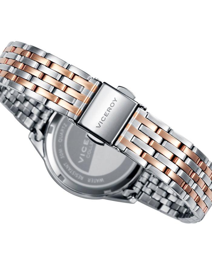 Viceroy Reloj De Mujer Grand De Acero Con IP Rosa