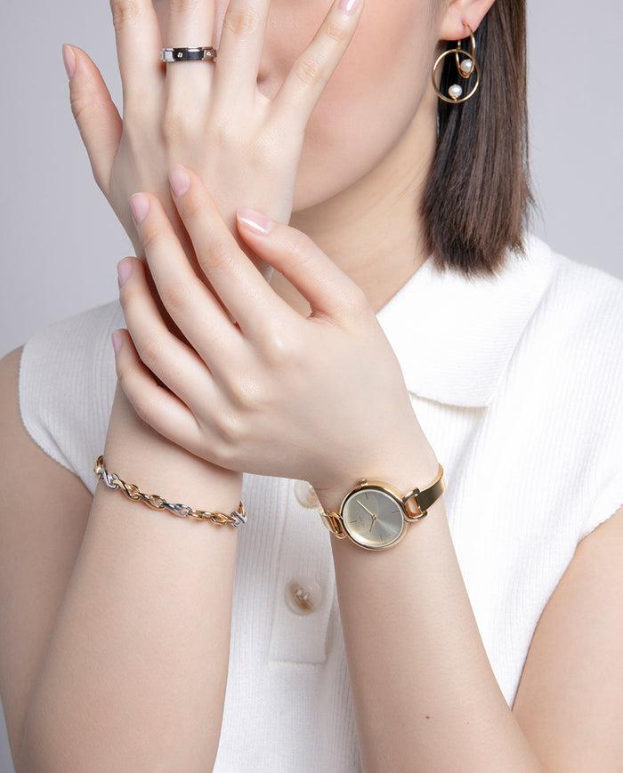 Viceroy Reloj Minimalista Acero Dorado Para Mujer