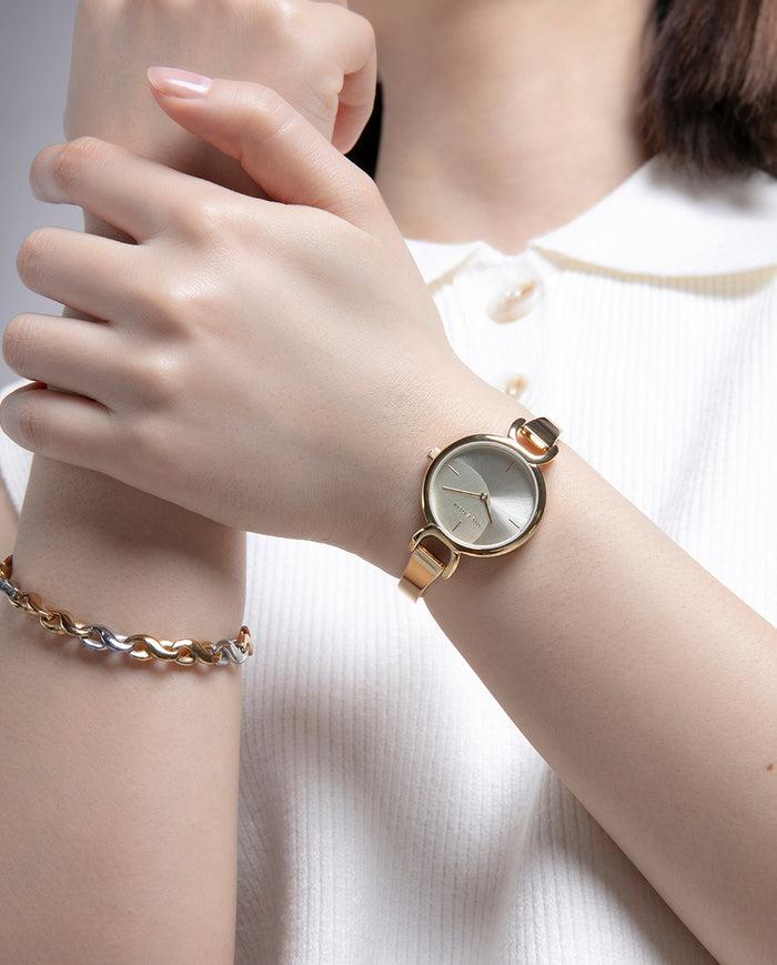 Viceroy Reloj Minimalista Acero Dorado Para Mujer