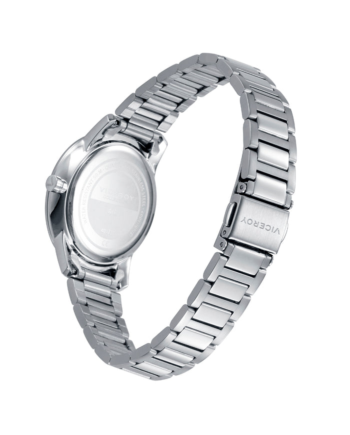 Viceroy Reloj Para Mujer En Acero Con Esfera Rosa