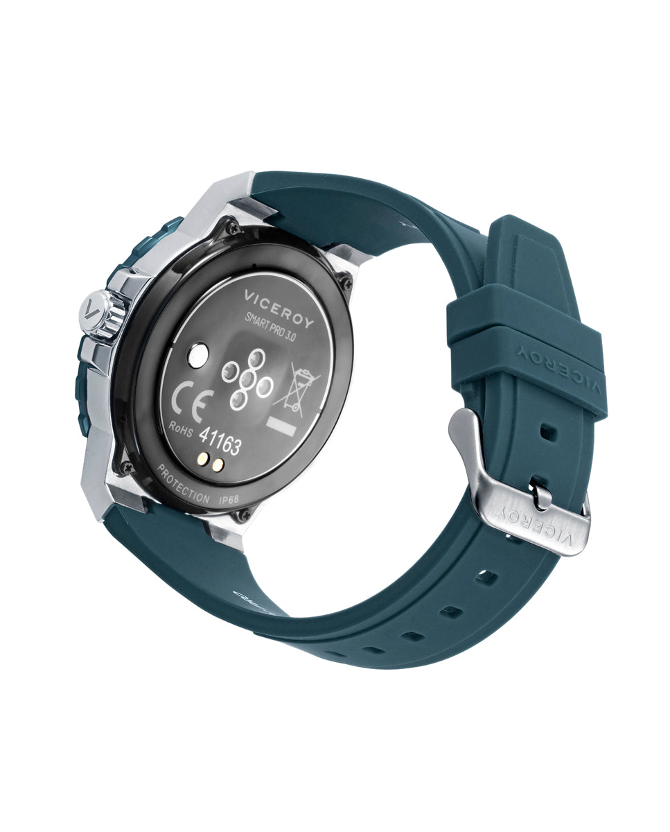 Viceroy Reloj Smart Acero Ip Verde Correa Sr Va