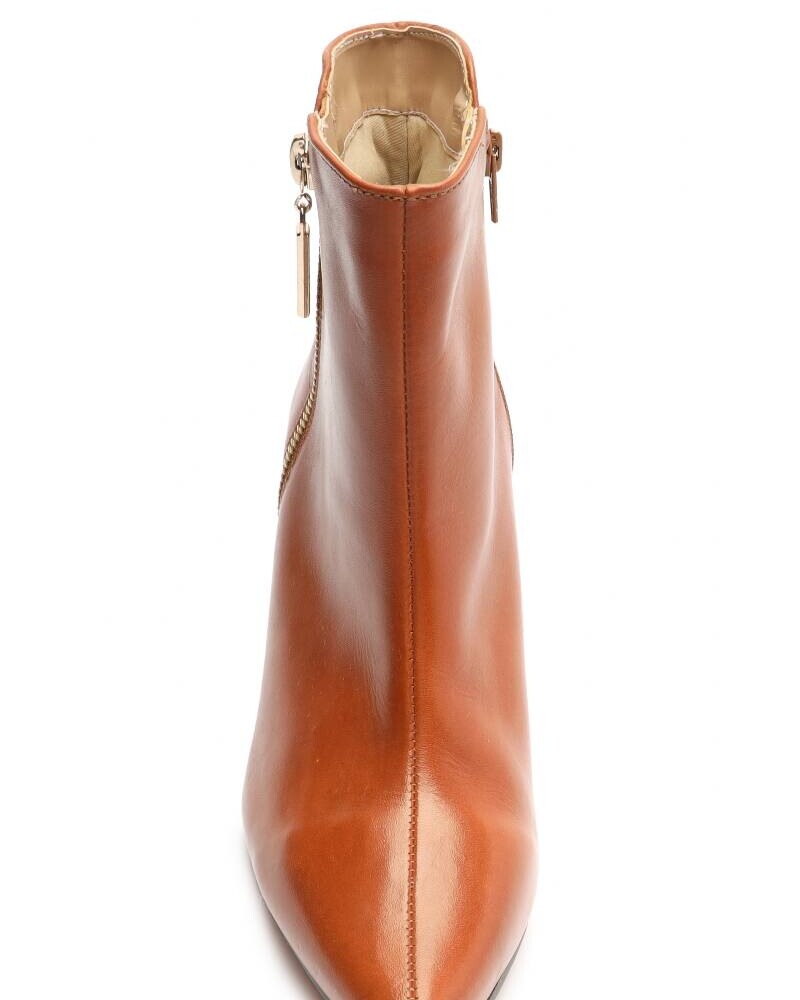 Viceversa BOTA MARRON CORTA CLASICA CON CIERRE DORADO