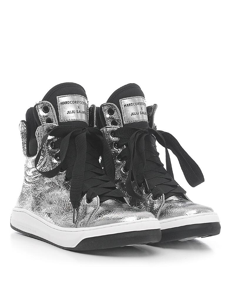 viceversa CHAMPION BOTITA COLOR PLATA BRILLANTE HARDCORE