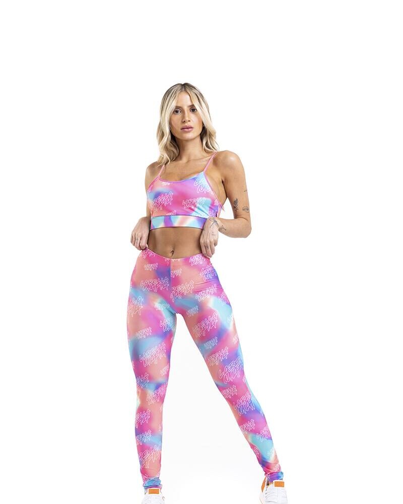 viceversa CONJUNTO DE TOP Y LEGGING ESTAMPADO BY LBM