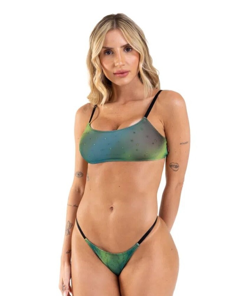 viceversa CONJUNTO INTIMO COLOR ESTAMPADO BY LA BELLAMAFIA