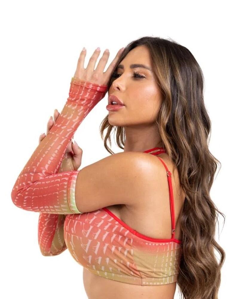 Viceversa TOP CON GUANTES ESTAMPADO BY LABELLAMAFIA