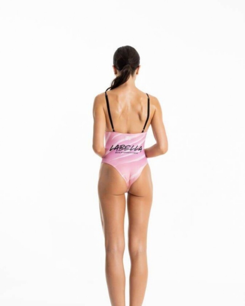 Viceversa BODY FUTURA ESTAMPADO ROSA