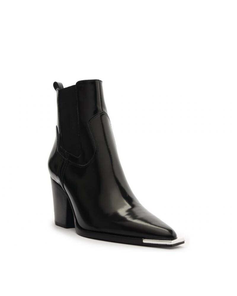 viceversa BOTA CHAROL NEGRA CON DETALLE EN PUNTA