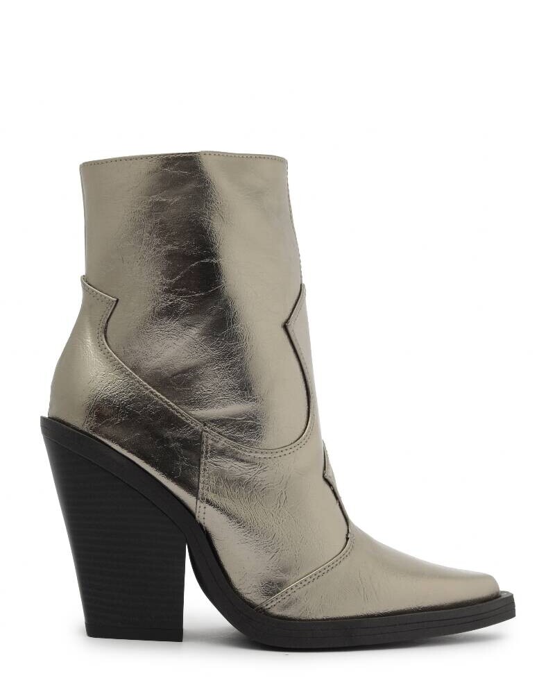 Viceversa BOTA TEJANA CORTA COLOR PLATEADO