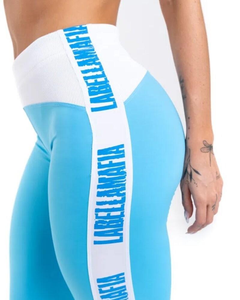 viceversa CALZA COLOR CELESTE BY LA BELLAMAFIA