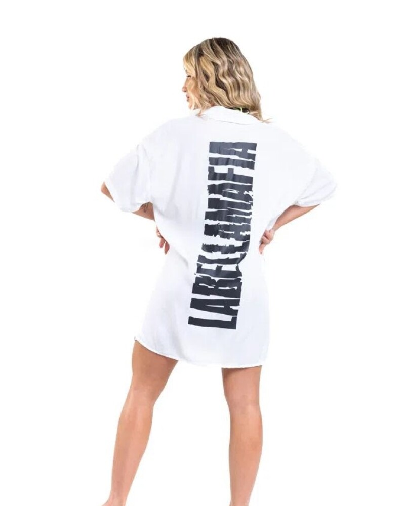 Viceversa CAMISA COLOR BLANCO BY LA BELLAMAFIA