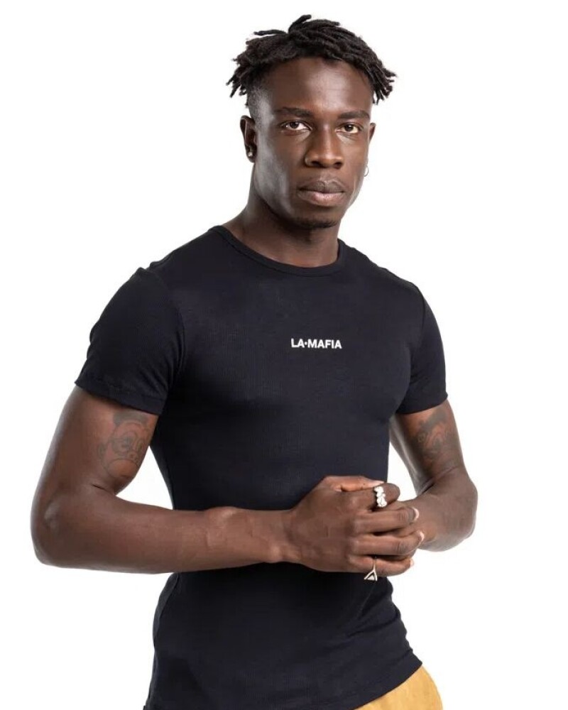 viceversa CAMISETA COLOR NEGRO BY LA MAFIA