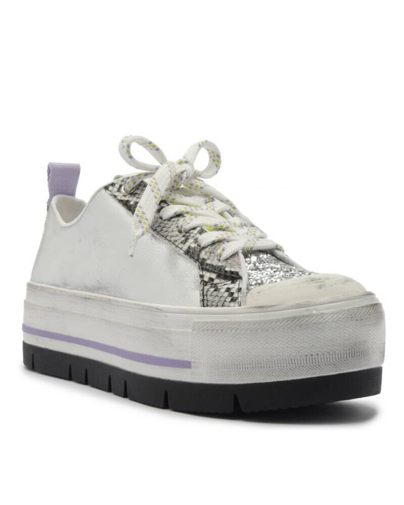 viceversa CHAMPION CON PLATAFORMA PLATEADO BLANCO