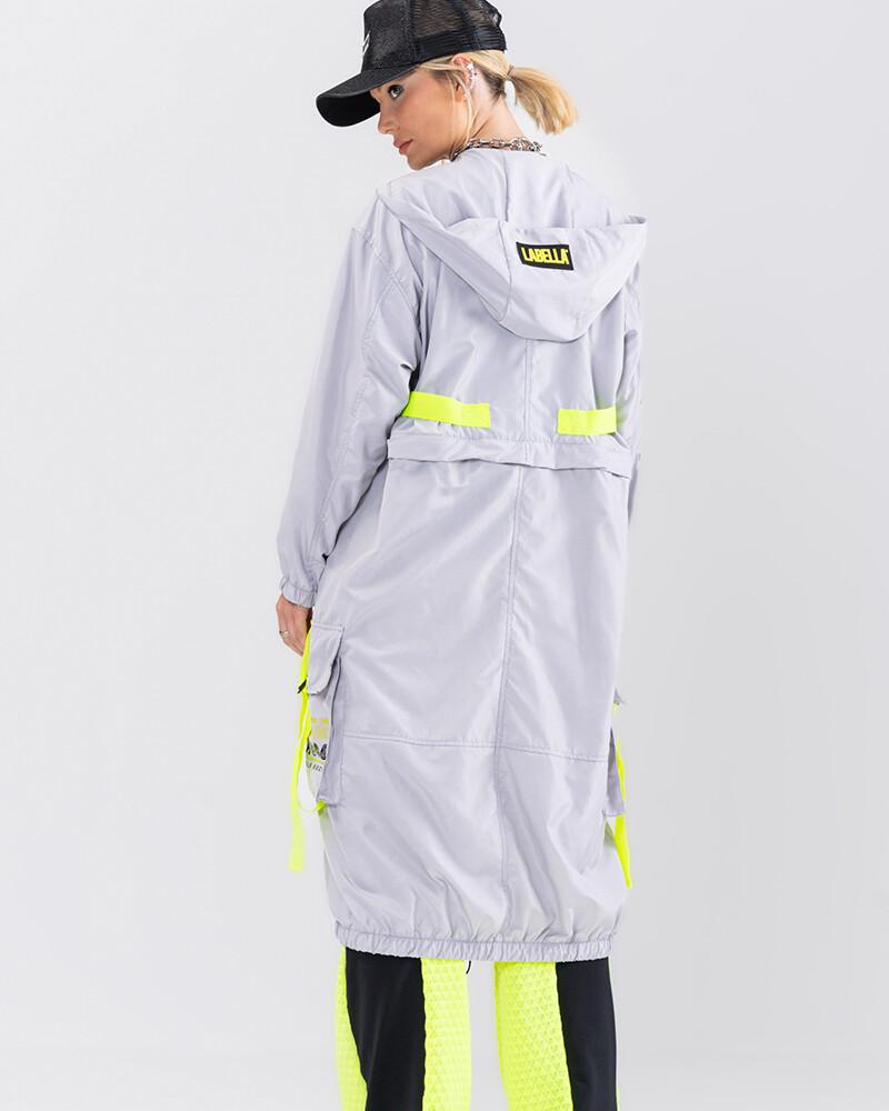 Viceversa CHAQUETA LARGA GRIS