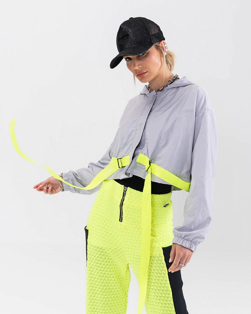 viceversa CHAQUETA LARGA GRIS