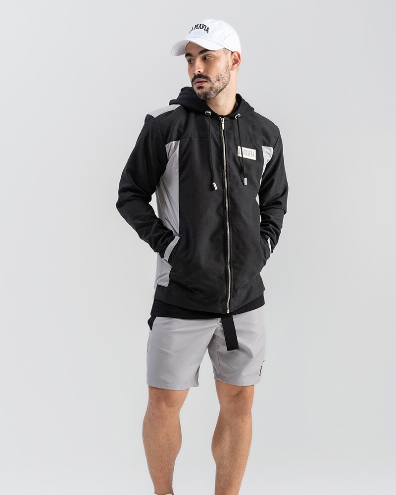 Viceversa CHAQUETA NEGRA CON ESPALDA GRIS