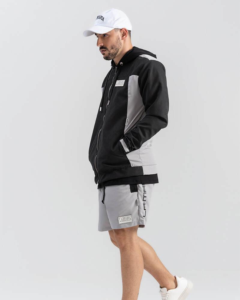 Viceversa CHAQUETA NEGRA CON ESPALDA GRIS