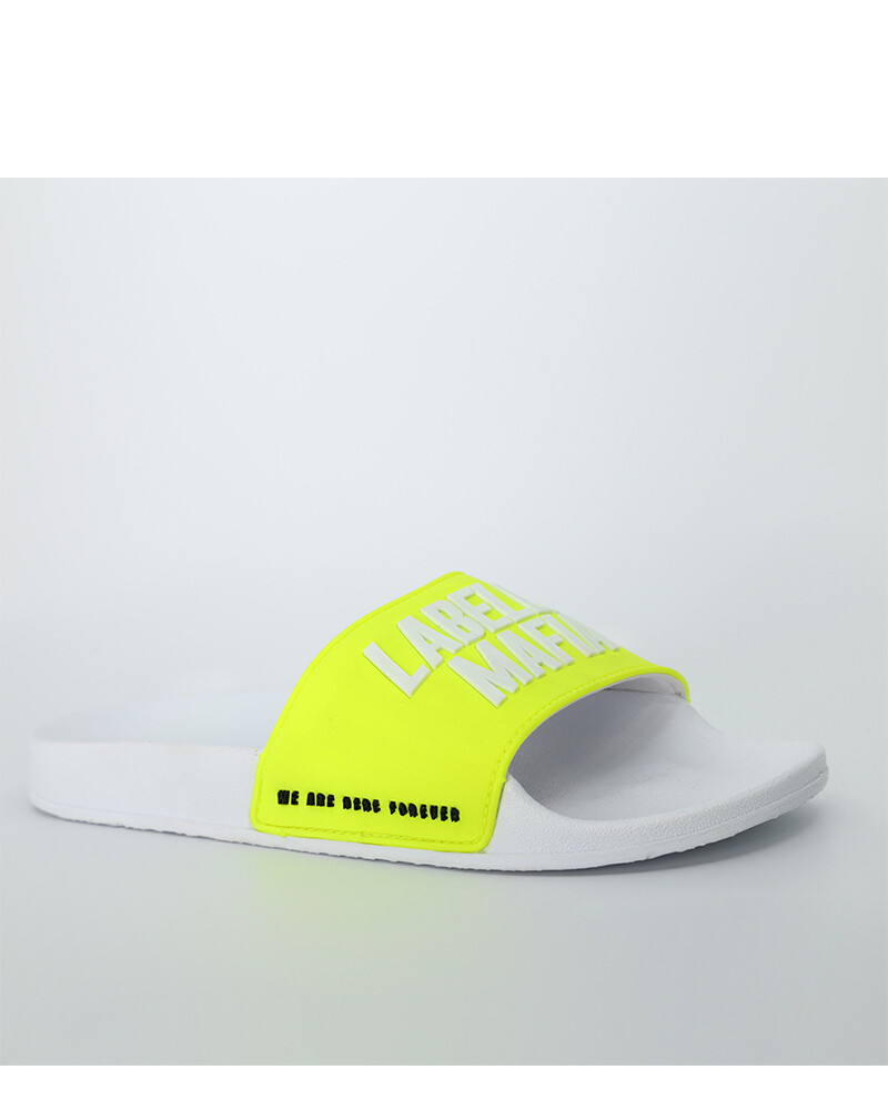 Viceversa CHINELAS FUTURA BLANCA & AMARILLO