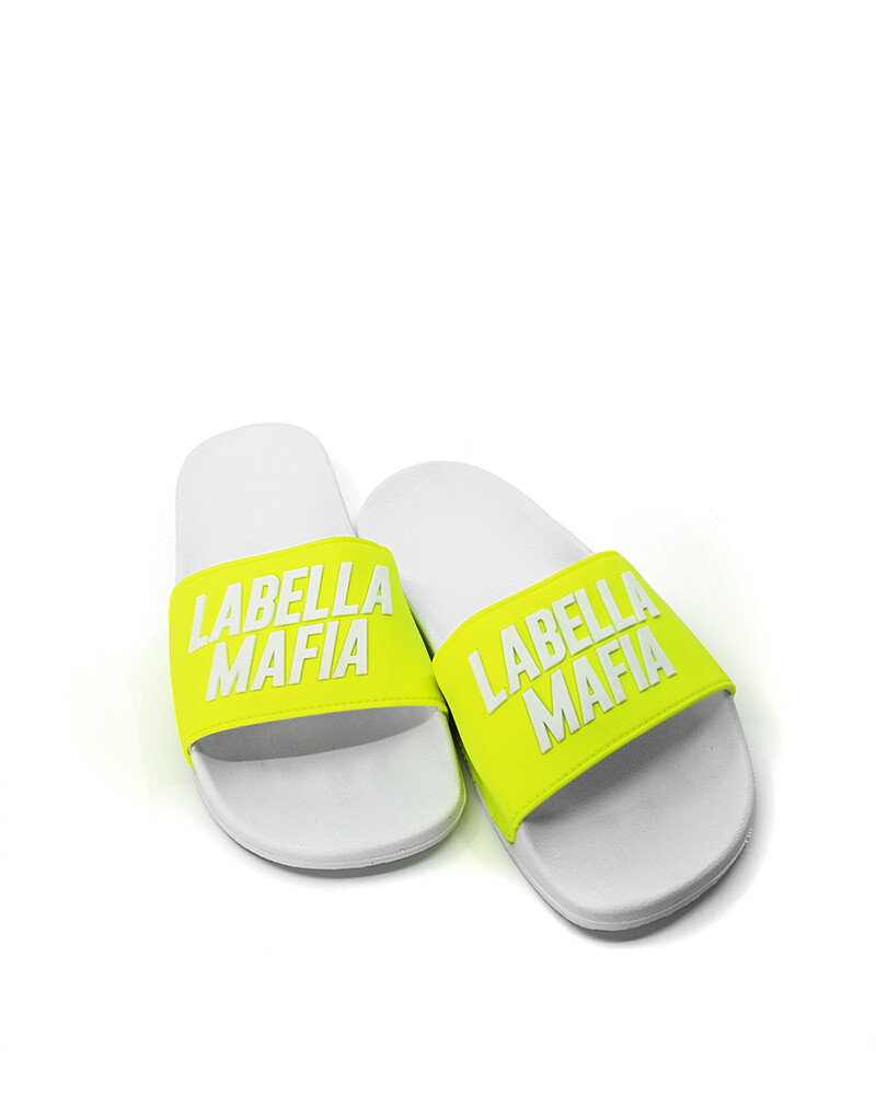 viceversa CHINELAS FUTURA BLANCA & AMARILLO