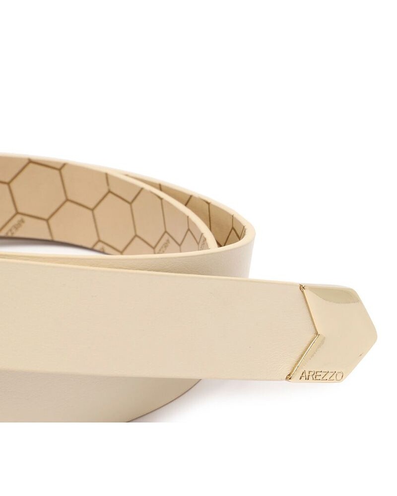 Viceversa CINTURON PANACOTA Y DORADO