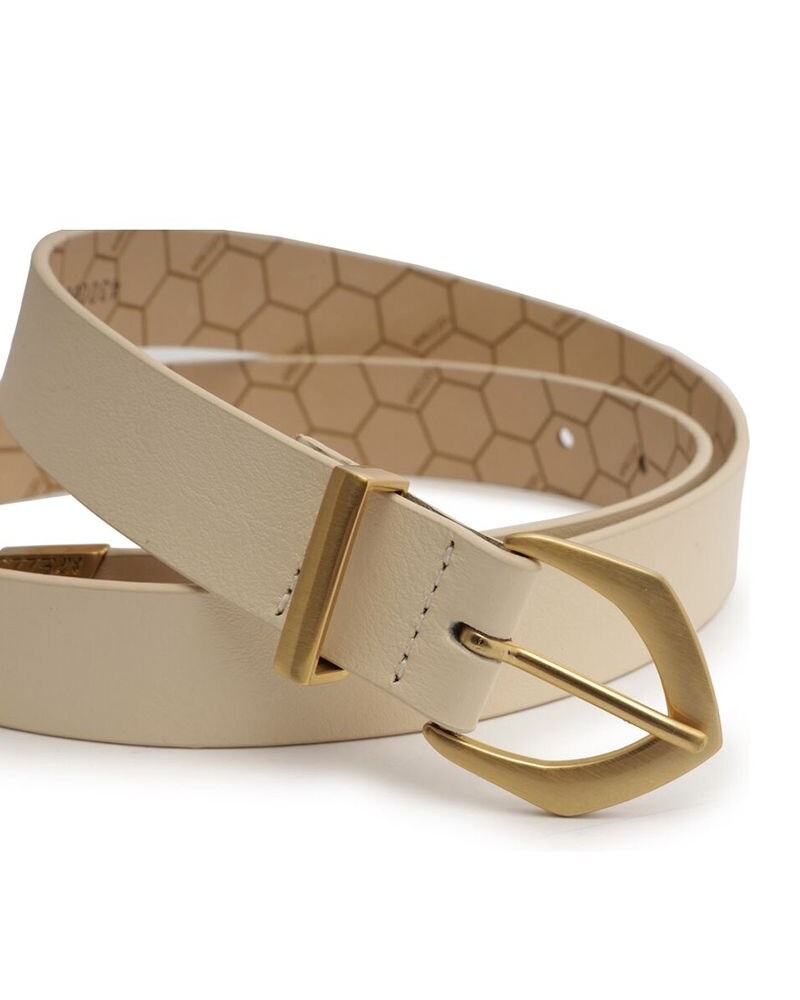 Viceversa CINTURON PANACOTA Y DORADO