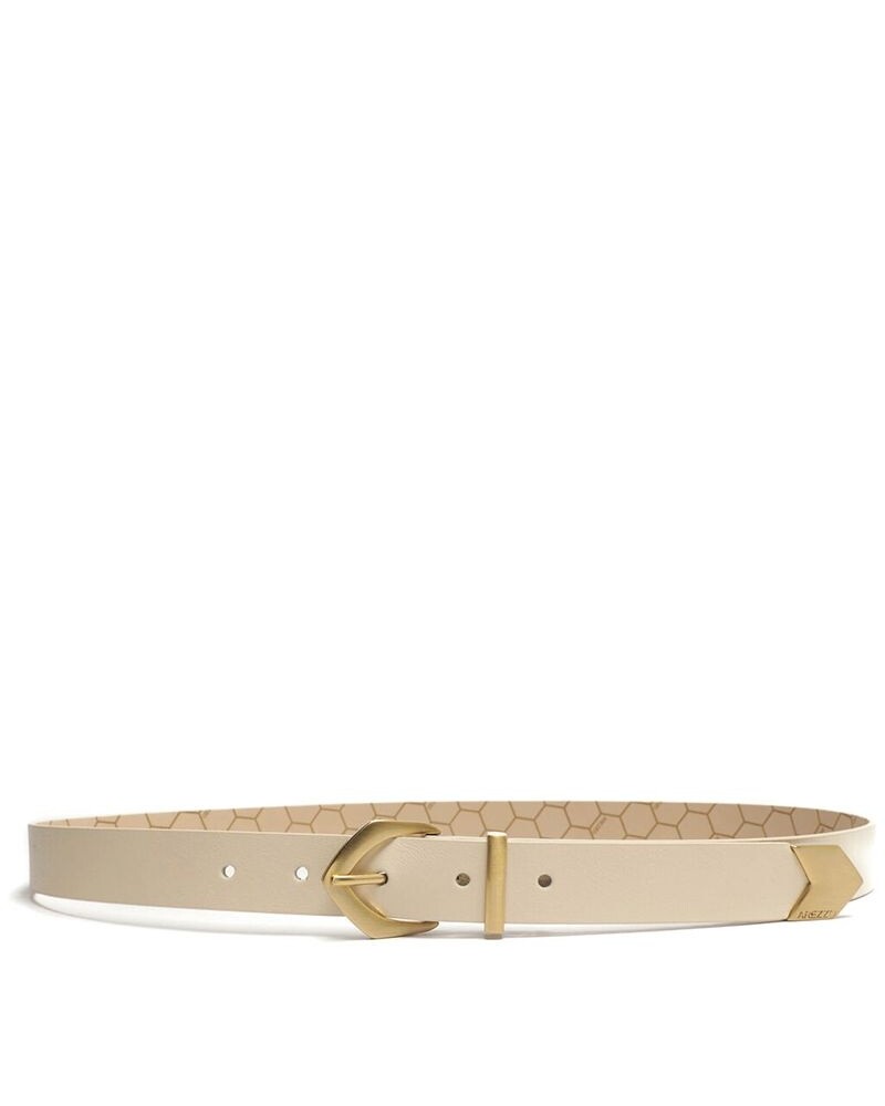 viceversa CINTURON PANACOTA Y DORADO