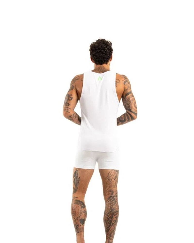 Viceversa CONJUNTO MUSCULOSA Y BóXER BLANCO