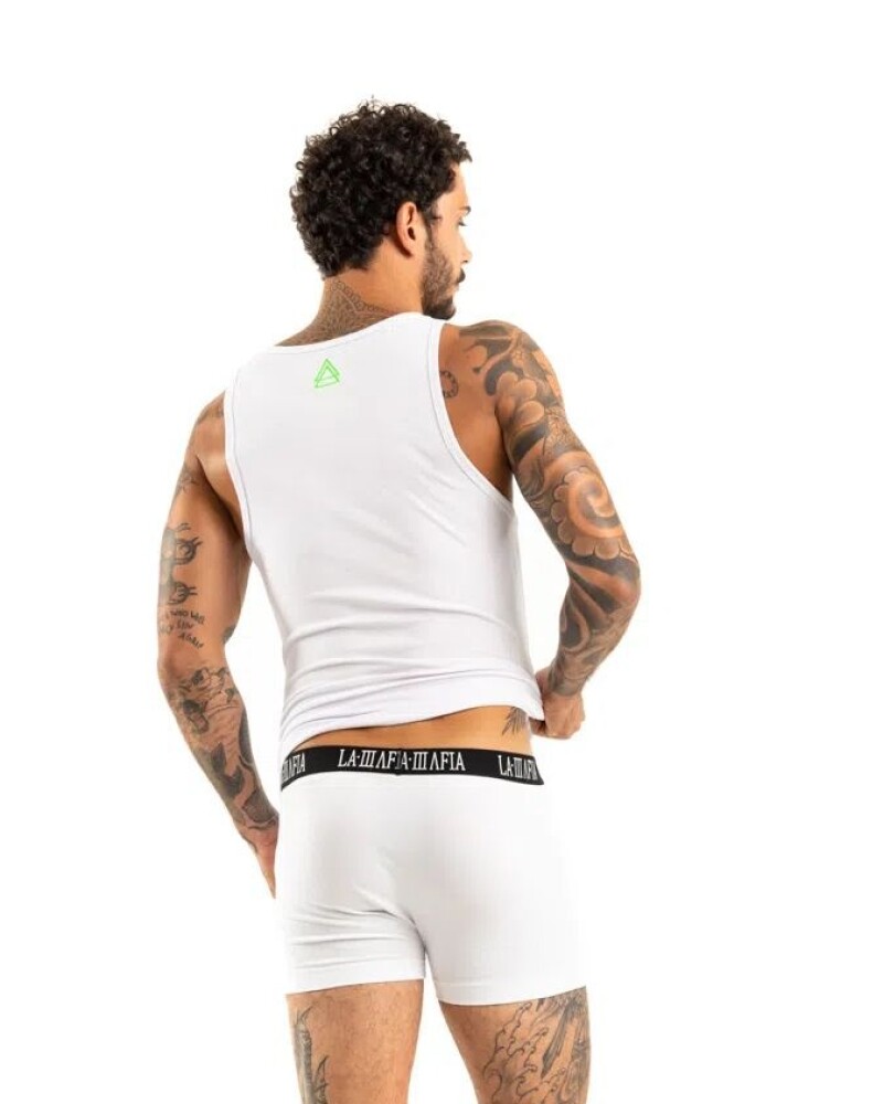 Viceversa CONJUNTO MUSCULOSA Y BóXER BLANCO