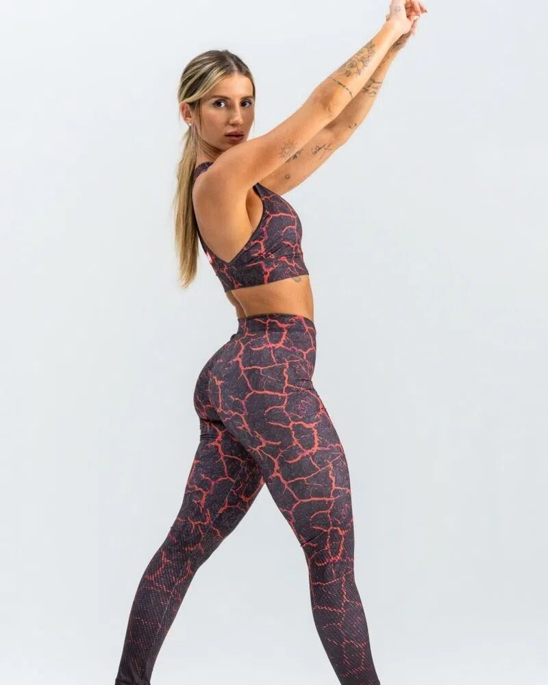 Viceversa CONJUNTO TOP Y LEGGING ESTAMPADO LBM
