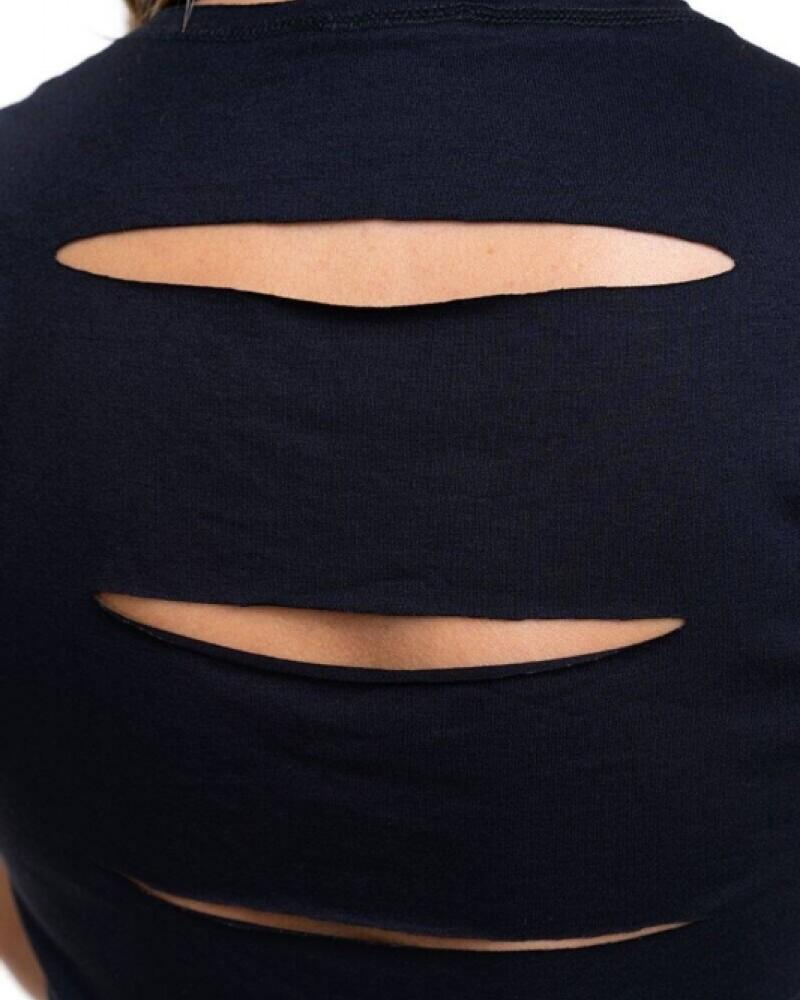 Viceversa MUSCULOSA DE COLOR NEGRO BY LBM