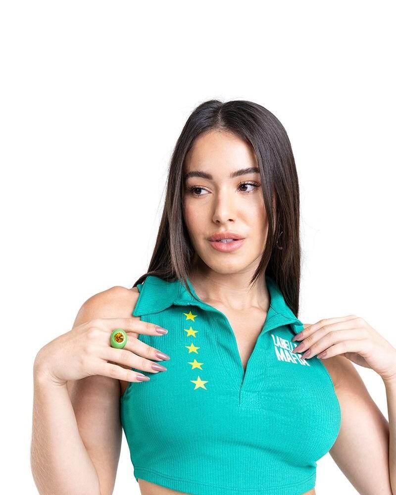 viceversa MUSCULOSA VERDE BY LBM