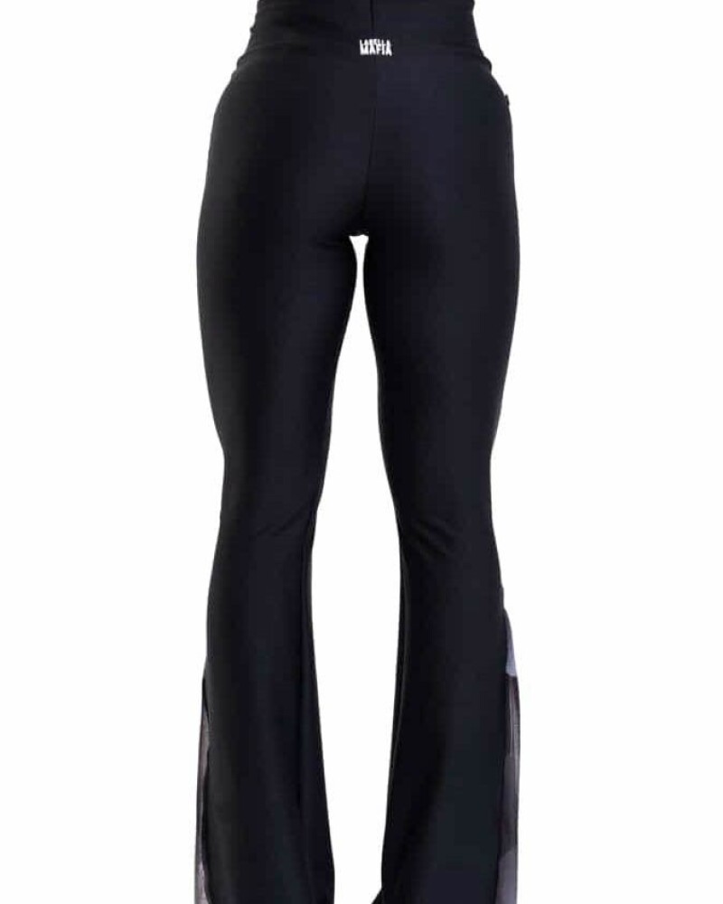 Viceversa PANTALON DE COLOR NEGRO BY LA BELLAMAFIA