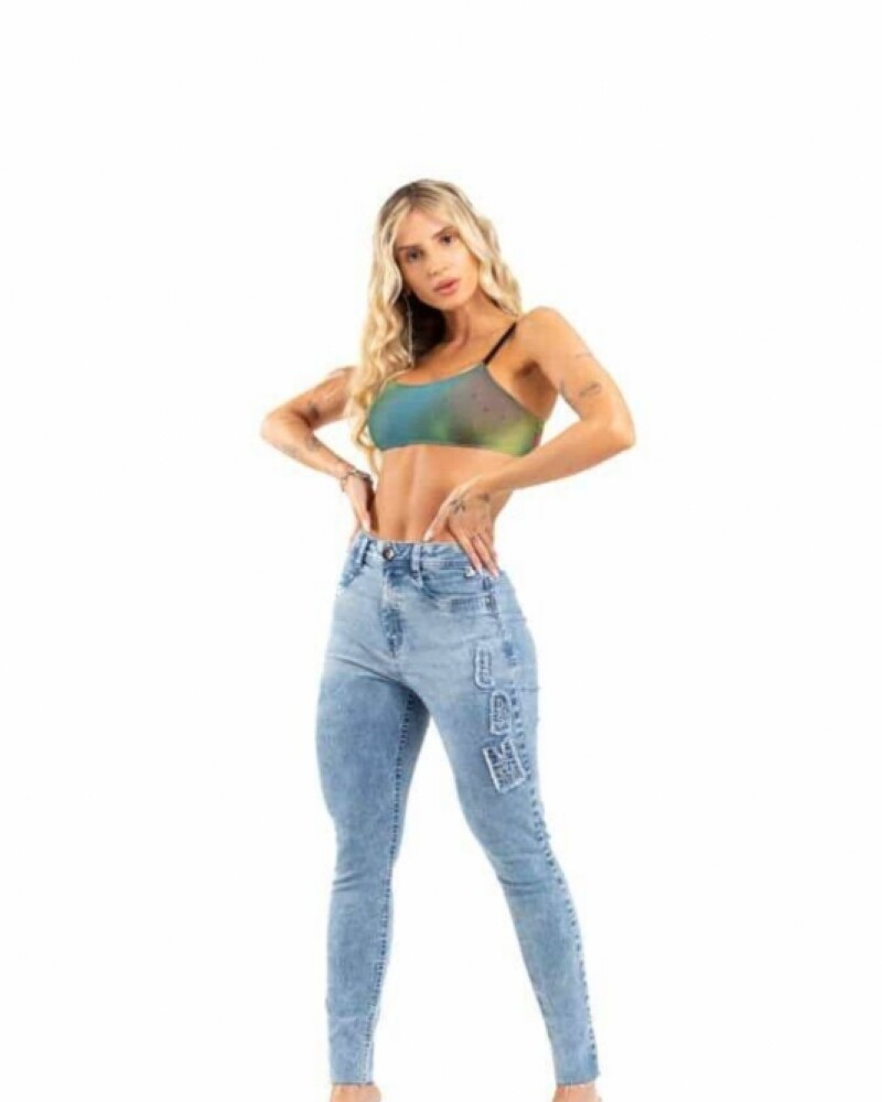 viceversa PANTALON JEAN BY LA BELLAMAFIA