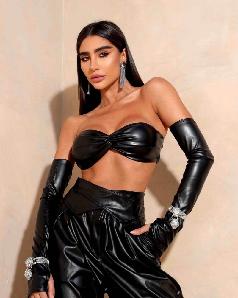 viceversa PANTALON REBECA NEGRA