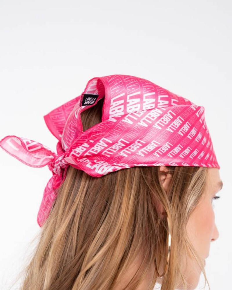 Viceversa PAñUELO ESTAMPADO ROSADO