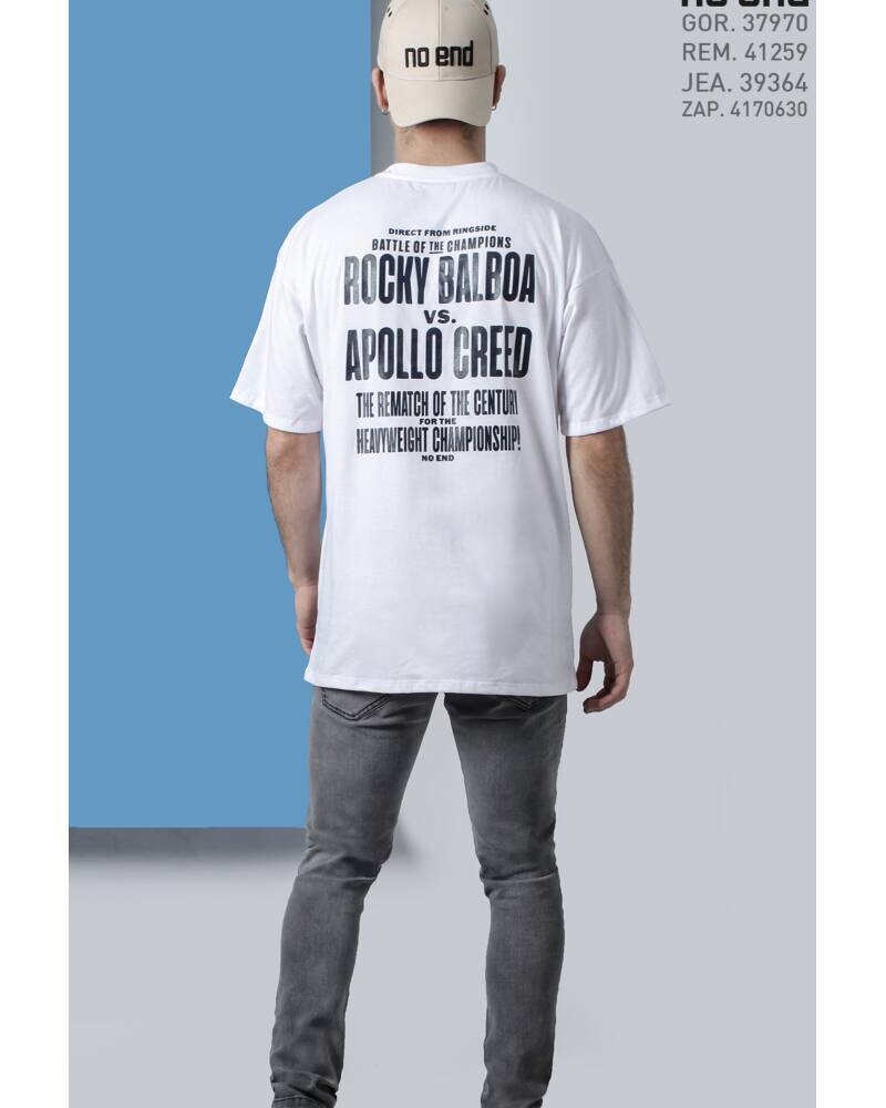 Viceversa REMERA OVERSIZE ROCKY BALBOA