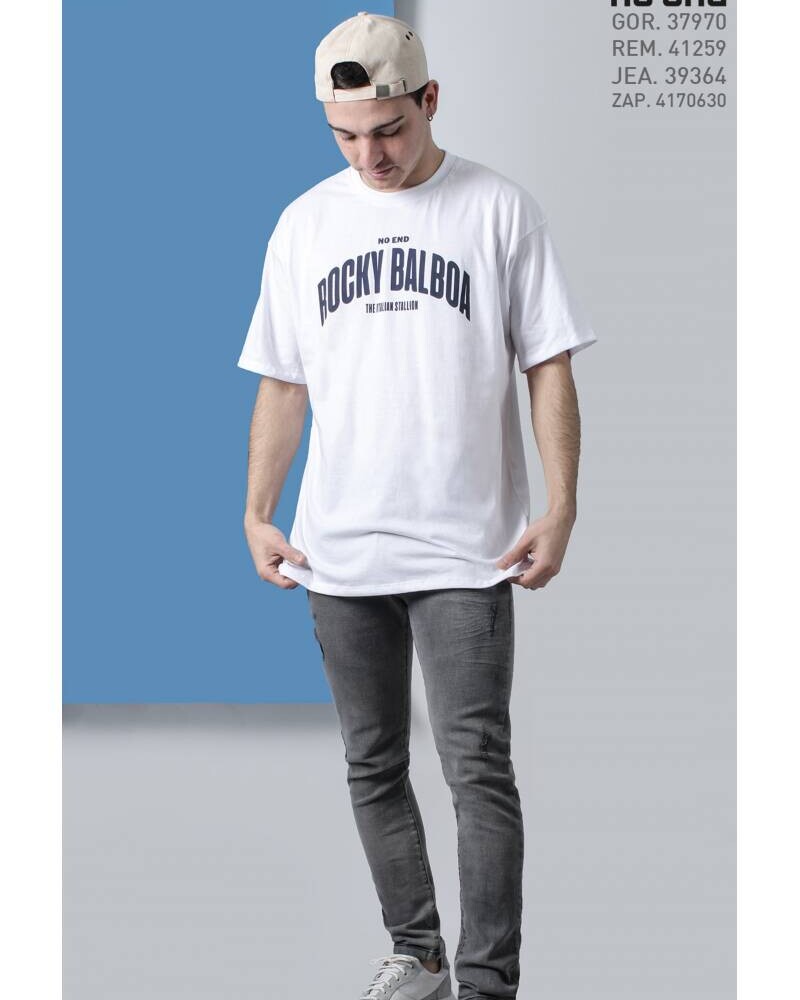 viceversa REMERA OVERSIZE ROCKY BALBOA
